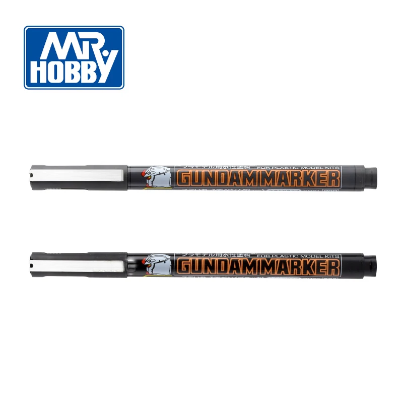 MR.HOBBY GM20 GM21 Permeating Pen Black Gray GSI Gundam Marker GUNZE Color Water-based Line Tracing Pen for Plastic Model Kits