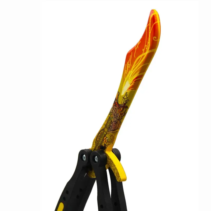 Игрушечное оружие Geekroom Dragon lore нож бабочка тренировочный из дерева кс го cs go v2