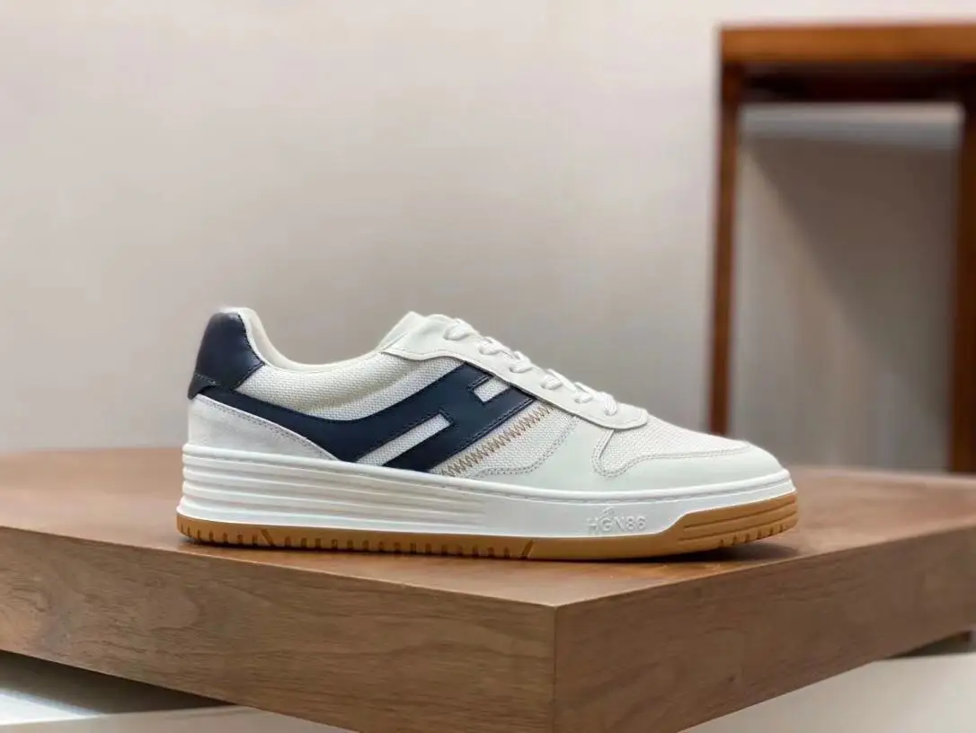 Casual Shoes Designer Men Women Patform Fashion Lace Up Leather Rubber Sole Black White Green Trainer Canvas Shoe Sneakers