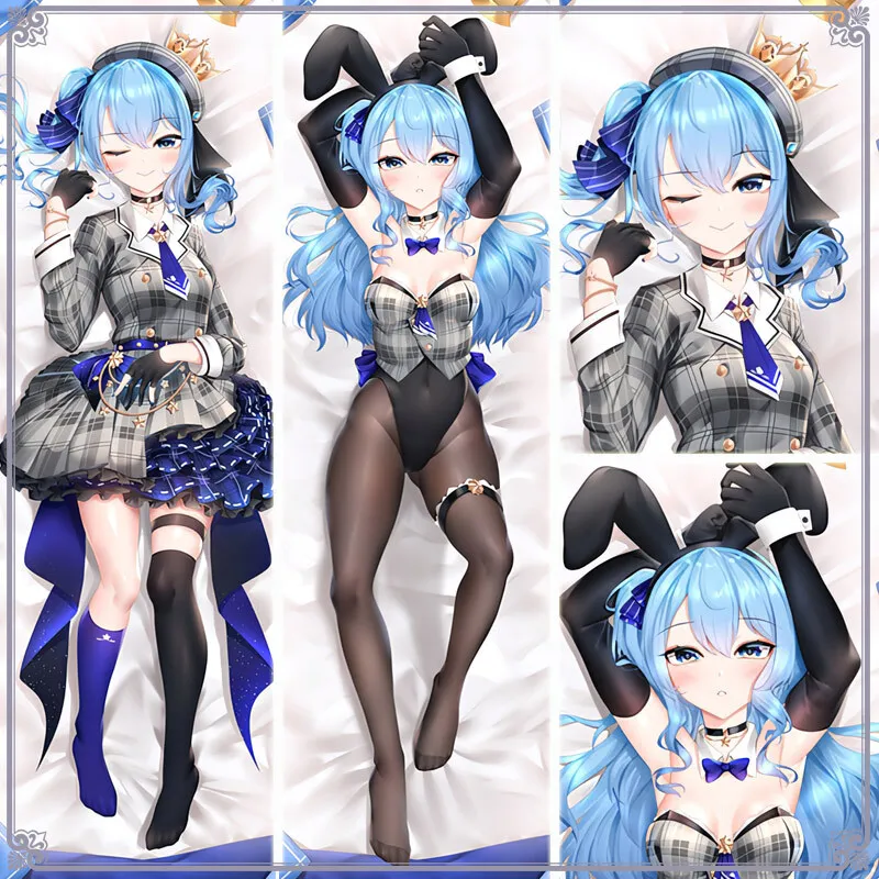 Hoshimati Suisei YOUTUBER HOLIVE GIRL Секс Dakimakura Hing Чехол для тела Подушка отаку кровати Ings