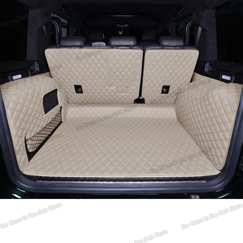 Коврик для багажника автомобиля из кожи для Mercedes Benz G500 G550 G63 65 AMG 2018 2019 2020 2021 2022 W463 G Class G464 On.
