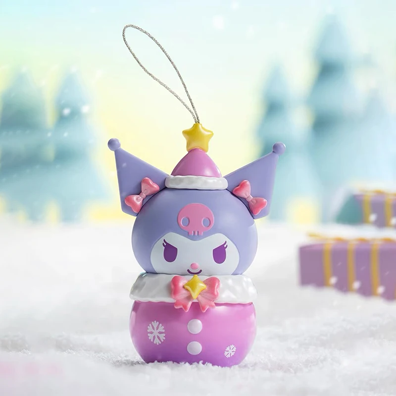 Sanrio зимний водяной звуковой колокольчик модель глухая коробка 1 шт./6 шт. милая