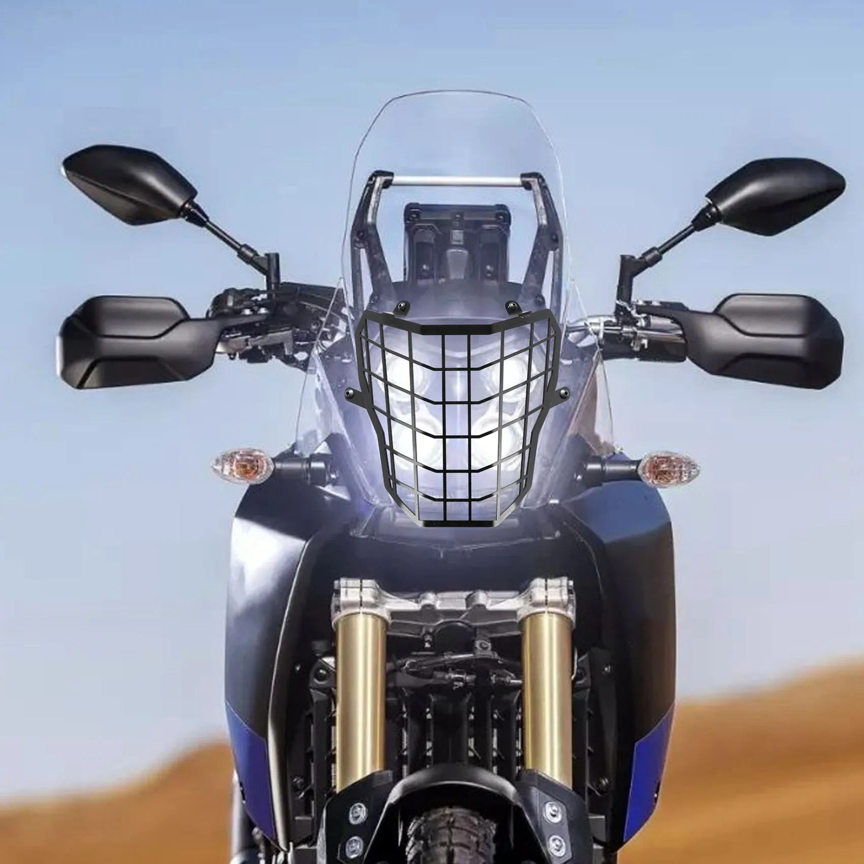 

Защитная накладка на фару мотоцикла, защитная накладка для мотоцикла Yamaha XT 660 Z Tenere XT660Z 2007-2017