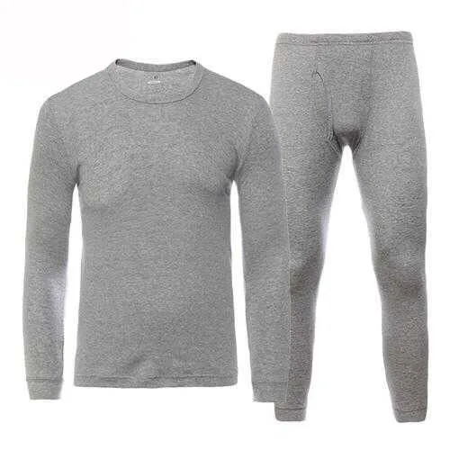 Термобелье Three Guns 00% чистый хлопок мужская рубашка среднего и пожилого возраста