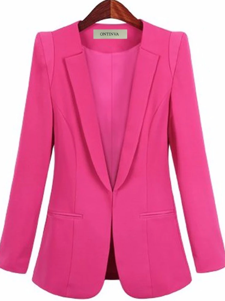 Женский желтый Блейзер официальный пиджак большого размера 4XL 5XL женские белые