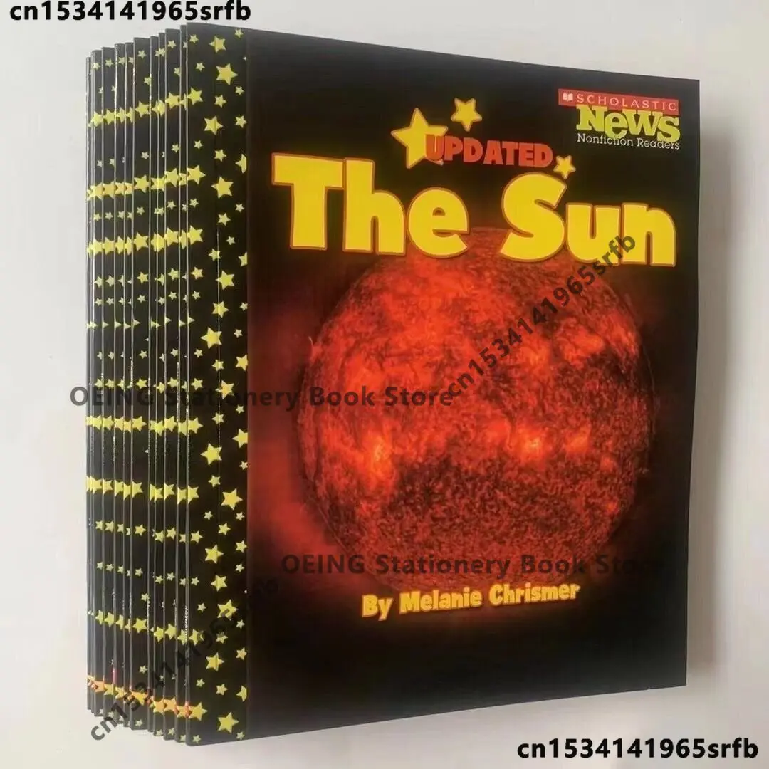 12 Books/set Solar System and Stars Picture Books Children Baby  Story English Child Book Eary Education