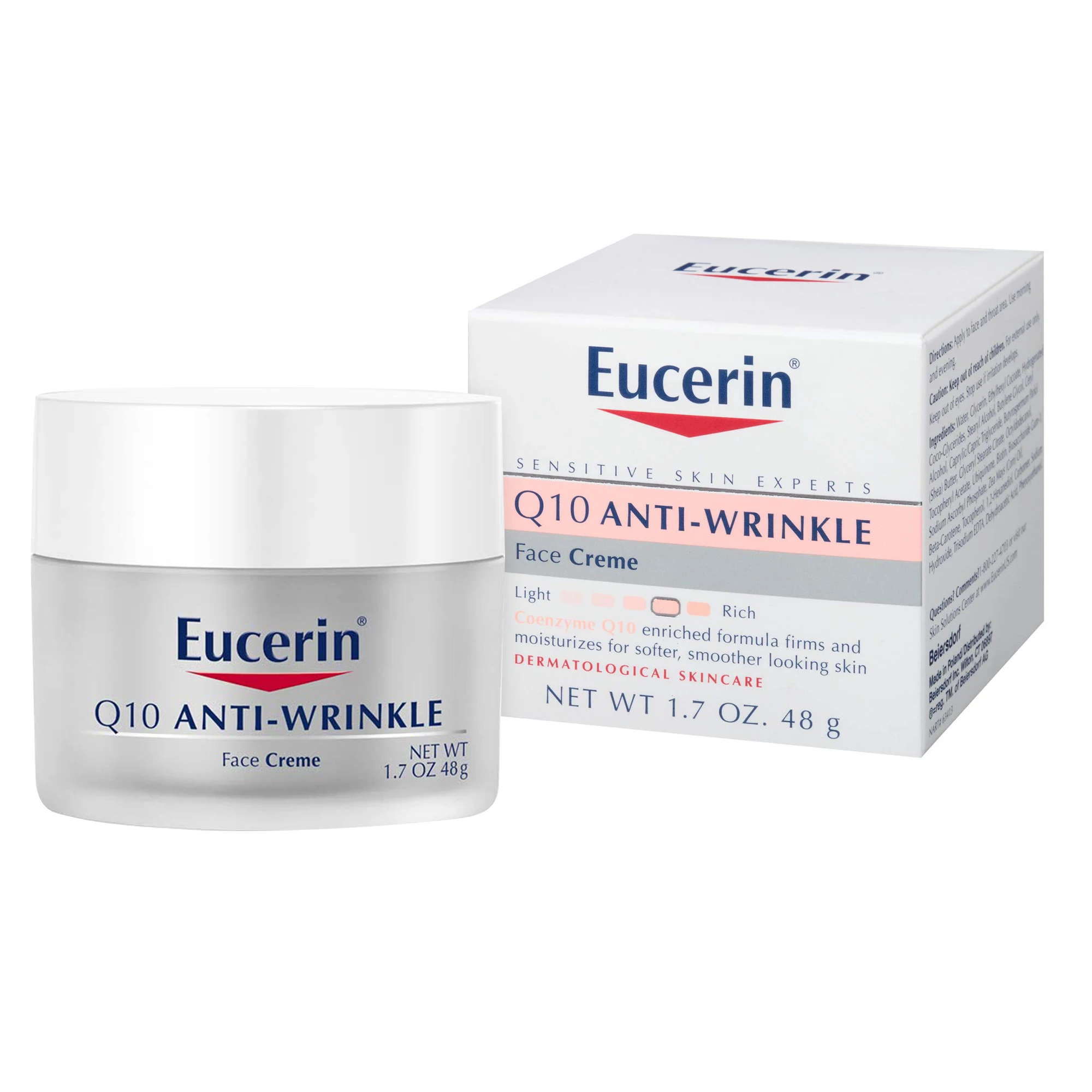 

Eucerin Q10 Anti Wrinkle Face Cream Day Cream and Night Cream For Face 48g