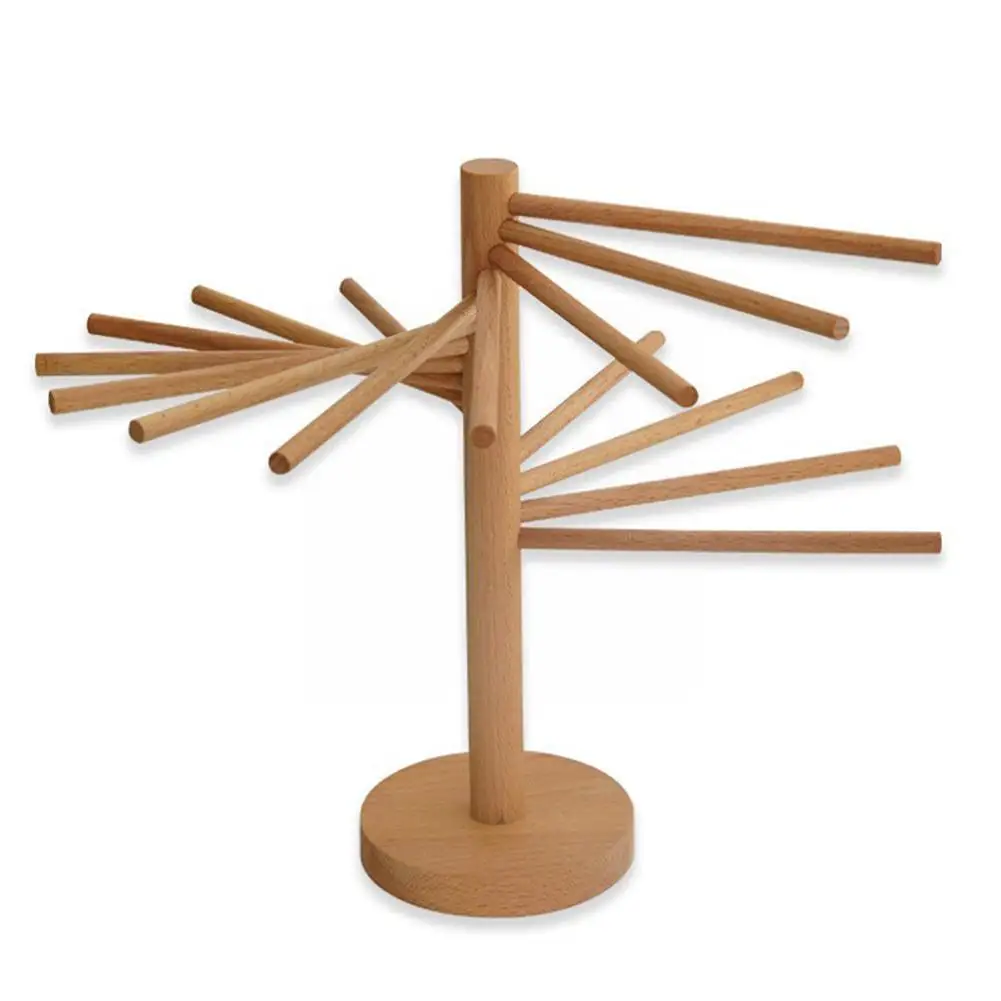 

Drying Rack Spaghetti Dryer Wood Stand Tray Noodle Machine Detachable Kitchen Tools Accessories Ravioli Attachment Maker Ma S6T4