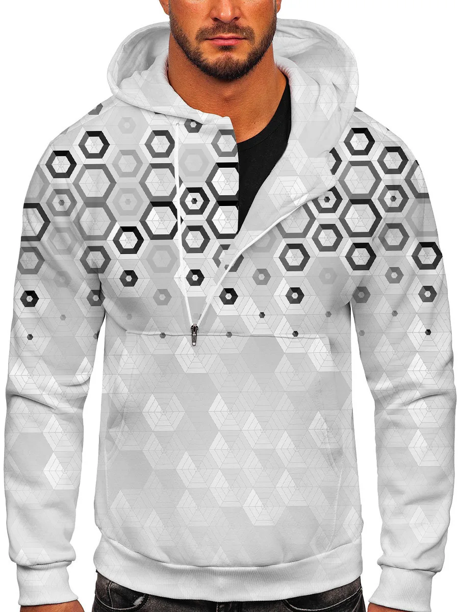 

2022 New Stranger Things Hoodie Men's Sweater Half-Zip Clothing Casual Sportswear S-6XL