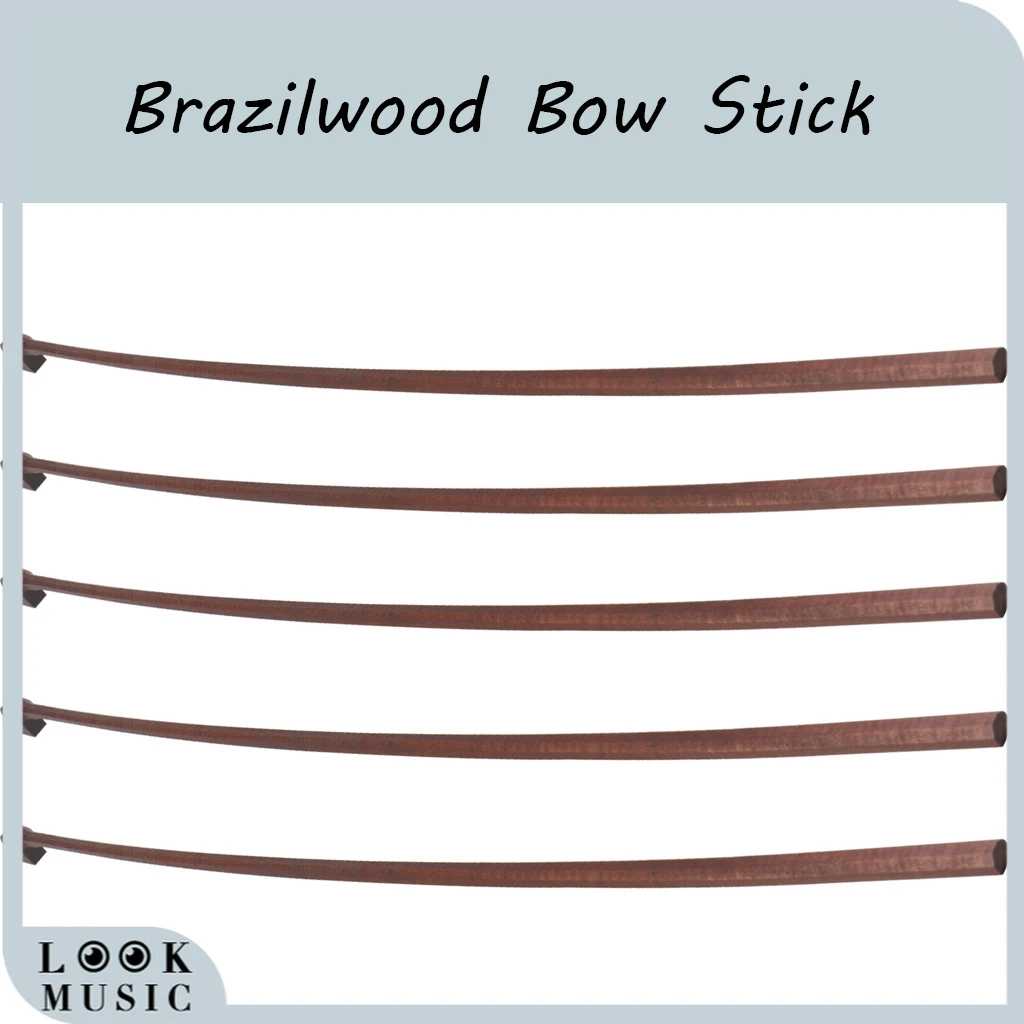 

5 шт. 4/4 Виолончель Лук-палка чистый нелакированный бразильский Виолончель Лук-палка