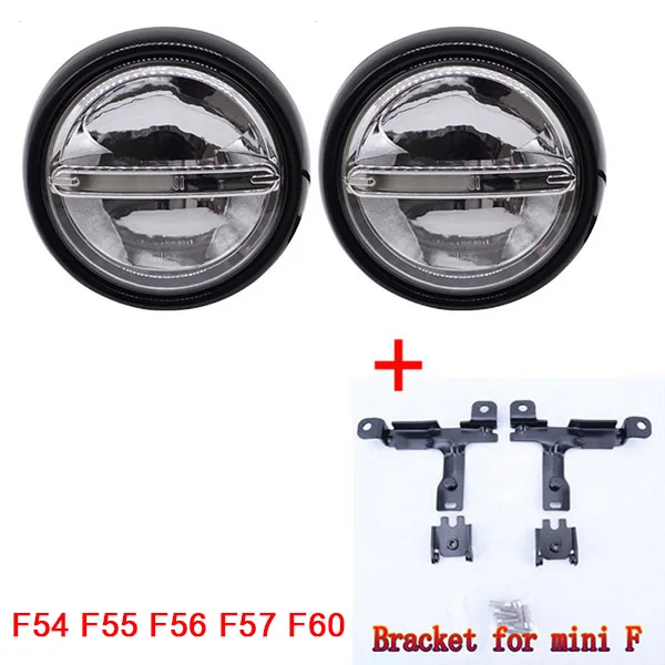 

Лампа переднего бампера Совершенно новые дневные ходовые огни для Bmw Mini Cooper F55 F56 R55 R56 R60 LED DRL Дневные ходовые раллийные огни