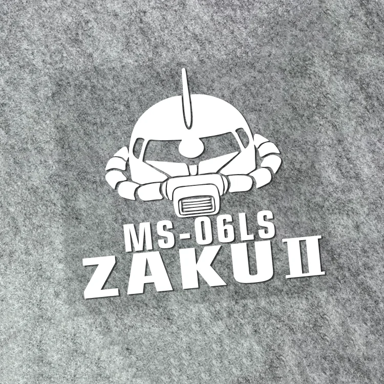 Автомобильные наклейки для мобильного костюма робота детской модели ZAKU II