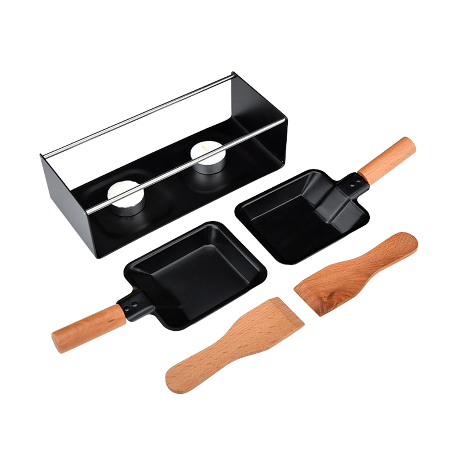 

Barbecue Cheese Raclette Set High Quality Metal Raclette for Making Gourmet Cheese