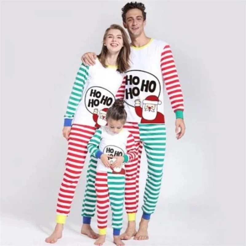 

Рождественская Пижама для семьи 2022 Пижама для мамы и ребенка для мамы и дочки для маленьких девочек подходящие наряды зимние пижамы комплек...