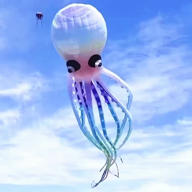 12 м Радужные воздушные змеи-осьминоги надувные игрушки парашют виндсерфинг