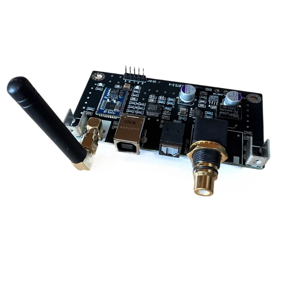 Модуль приемника QCC5171 Bluetooth 5 3 I2S коаксиальный/оптический волоконный/выход AES с USB