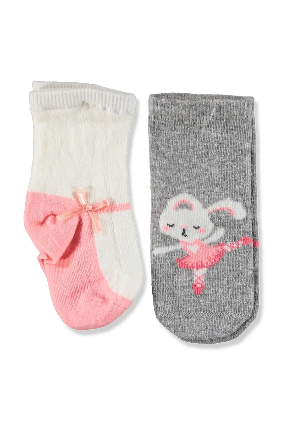 

Baby twin bow Ballerina socket socks underwear