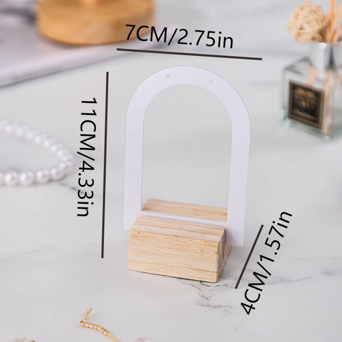 Подставка для сережек Минималистичная витрина держатель и органайзер ювелирных