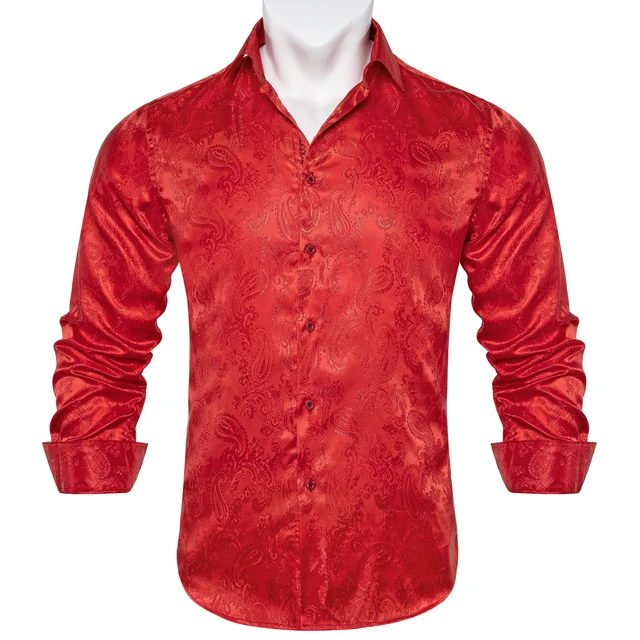 Men's Formal Cotton Shirts Long Sleeve 