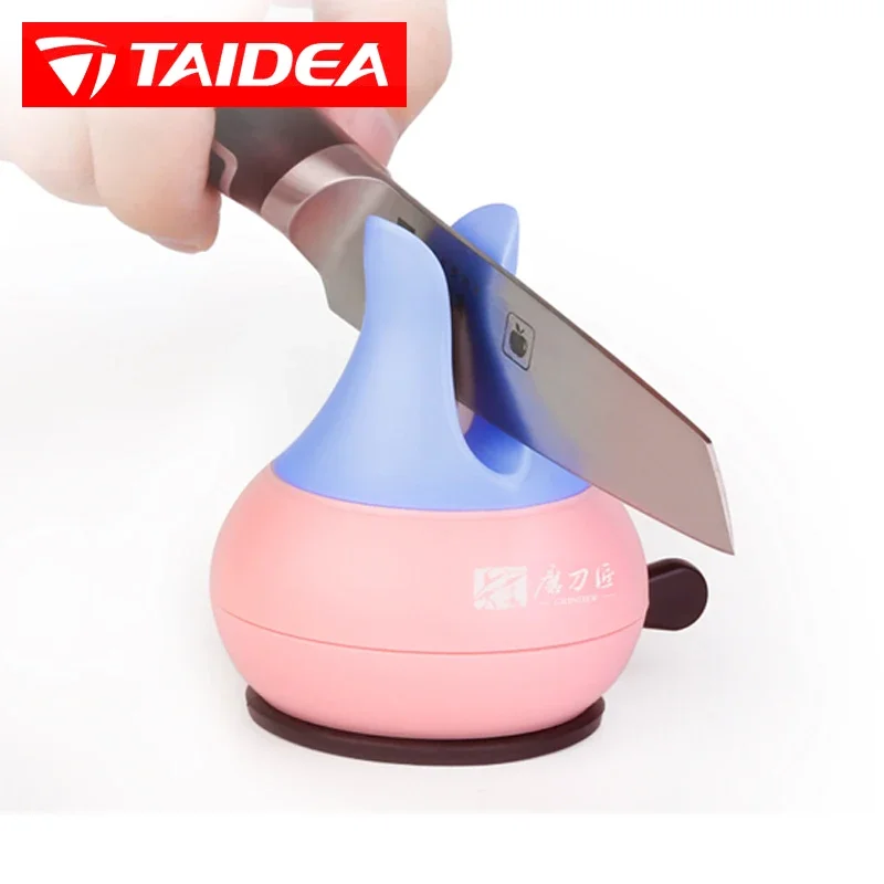 Фото TAIDEA кухонный нож Sharepner, точильный камень типа Osculum, шлифовальный станок из вольфрамовой стали, система заточки инструментов TG1710 №2