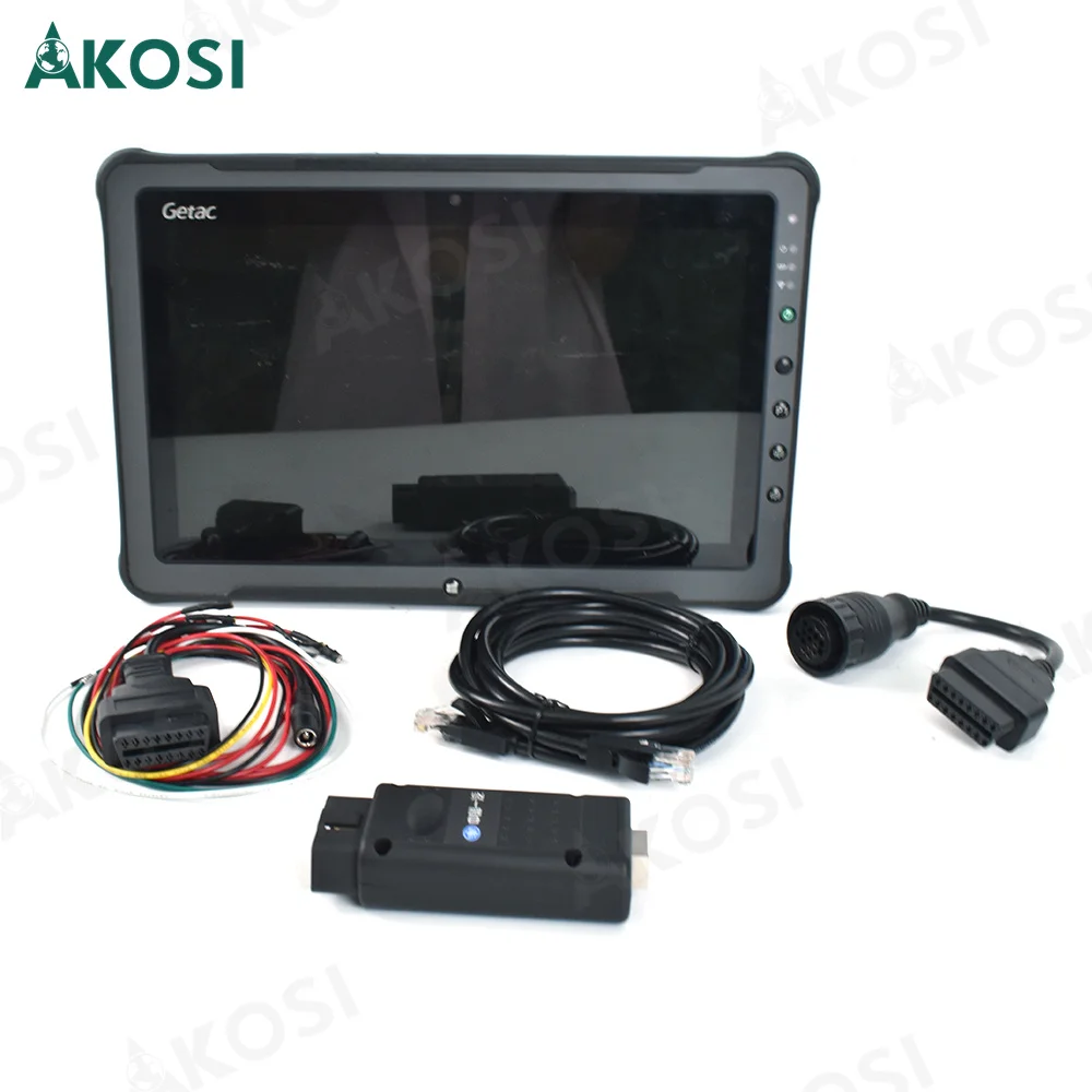 Сверхмощный для техники FAW управление ABS сканер obd2 + Genac F110 передачей планшета