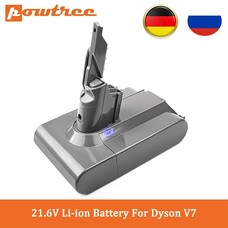 Литий-ионная батарея для пылесоса Dyson V7 21 6 в 8000 мАч |