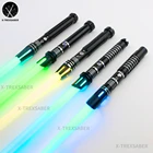 Световой меч TXQ, гладкий качели, лазерный, горячий бластеметаллический шпаг, 12 цветов, лезвие для косплея, подарок, крутые игрушки, светильник вой меч джедая, RGB