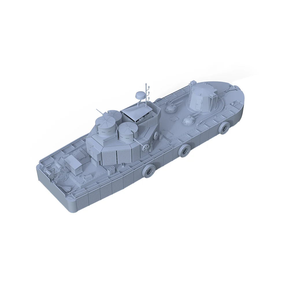 SSMODEL SS72541 1/72 Военная модель американского десантного корабля поддержки LCM(6)