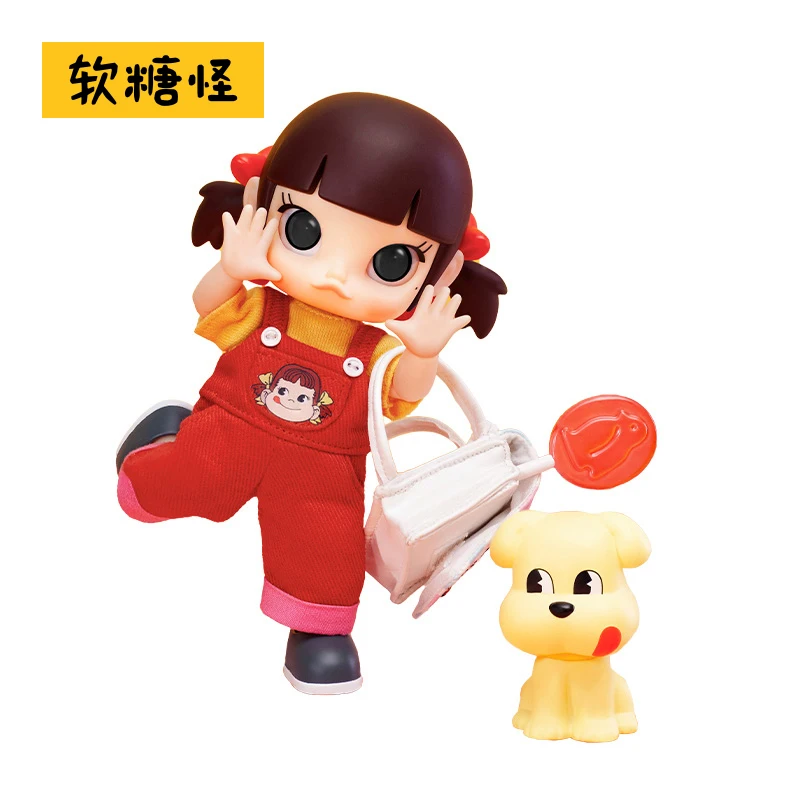 

Genuine popmart MOLLY PEKO Movable Doll 1/12 BJD Action Figure Kawaii Model Ornaments Christmas Birthday Gifts Desk Collection