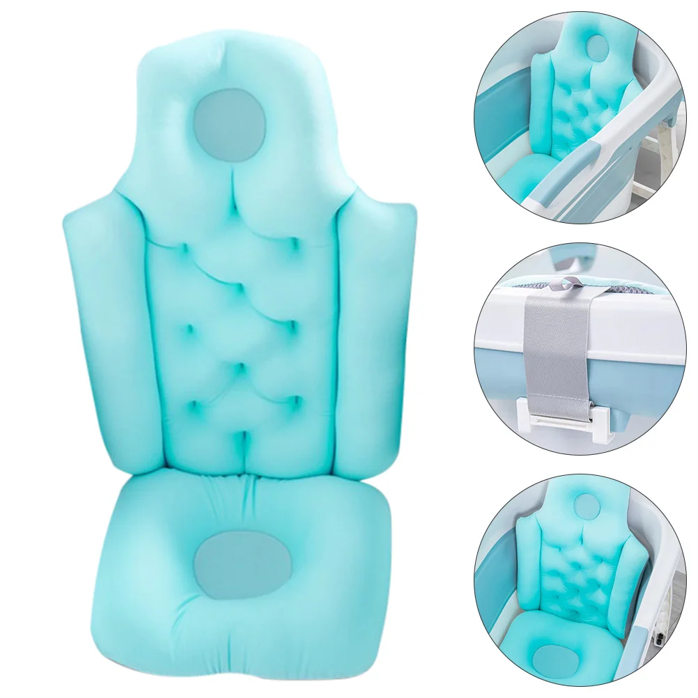 

Inflatable Bath Seat Non-Slip Bathing Chair Folding Bathtub Backrest Sofa