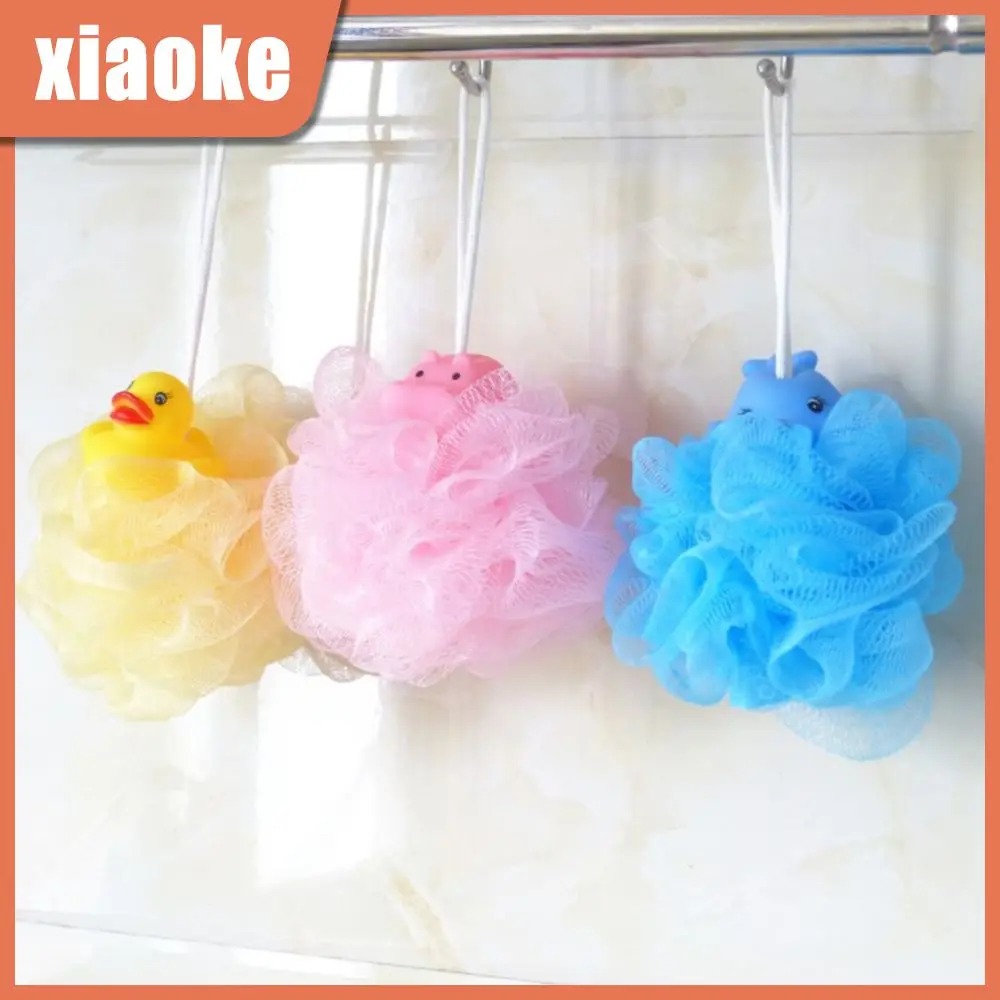 

Convenient Shower Ball Cartoon Animal Children Bath Flower Color Durable Soft Sponge Bath Ball Bubble Kids Tools Exfoliating