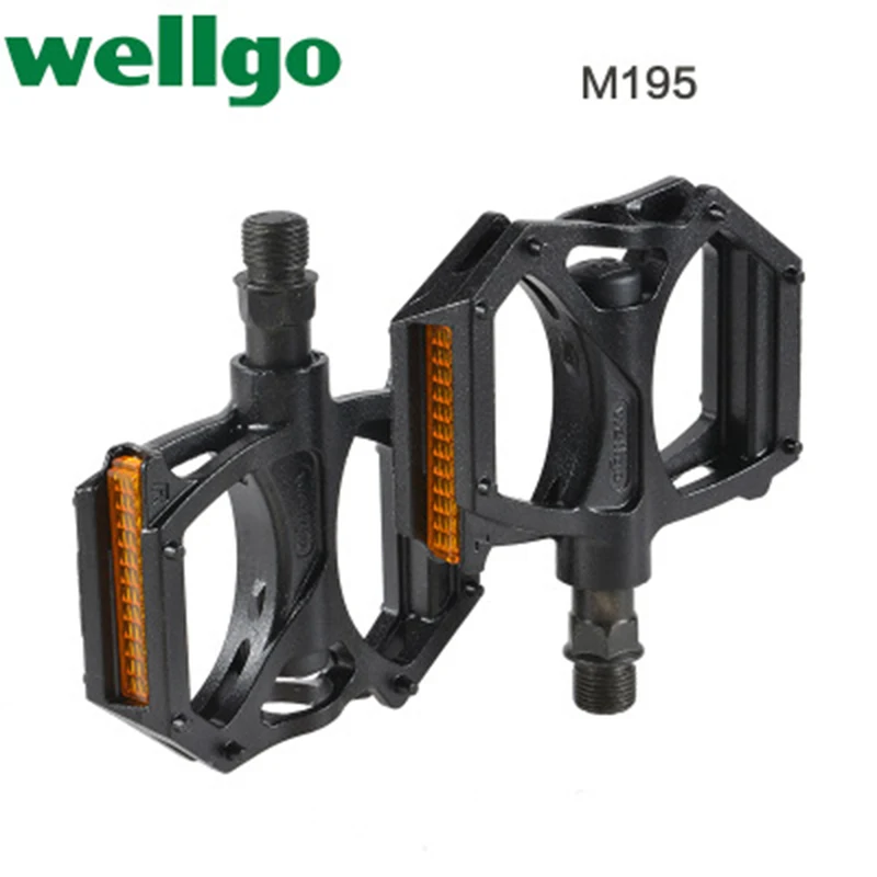 Сверхлегкие педали для горного велосипеда Wellgo MTB BMX из алюминиевого сплава горный