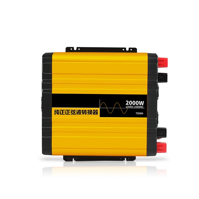 

Car Pure Sine Wave Inverter 12V/24 to 220V High Power RV Home Modification