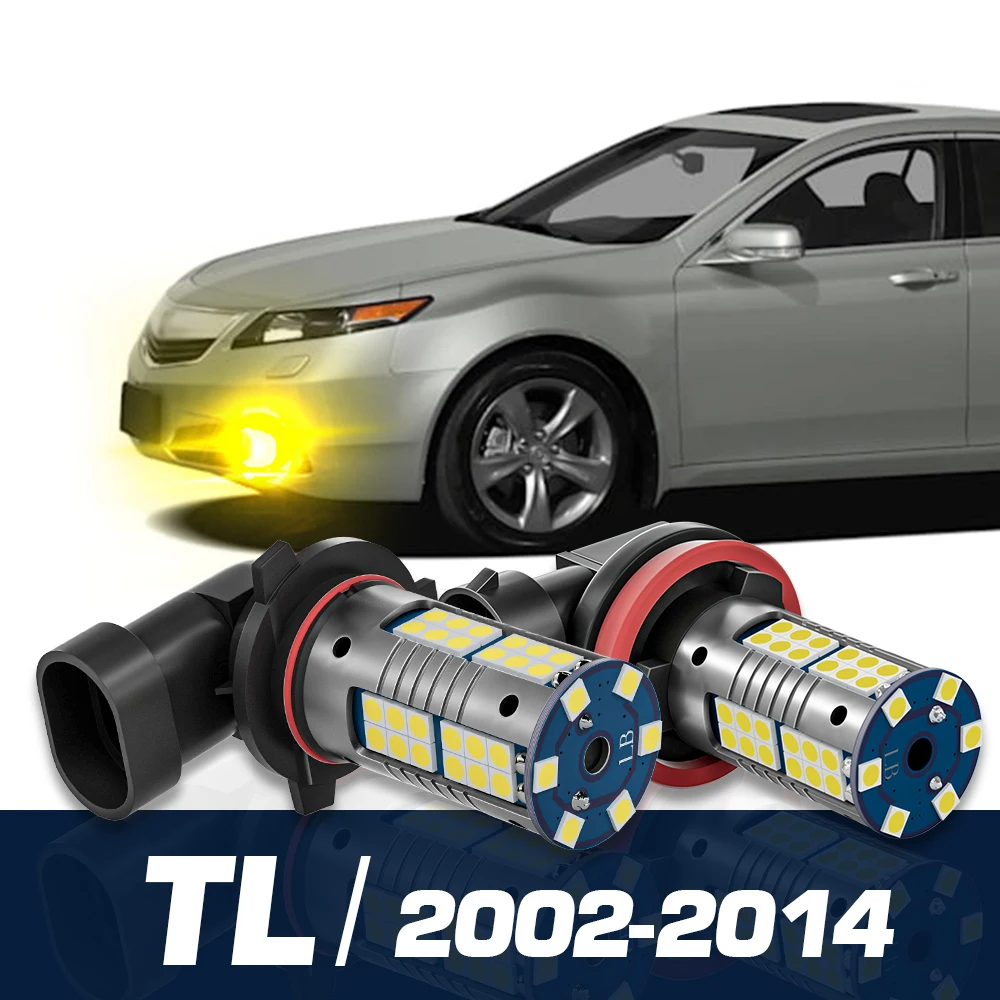 

2pcs LED Fog Light Canbus Accessories For Acura TL 2002 2003 2004 2005 2006 2007 2008 2009 2010 2011 2012 2013 2014