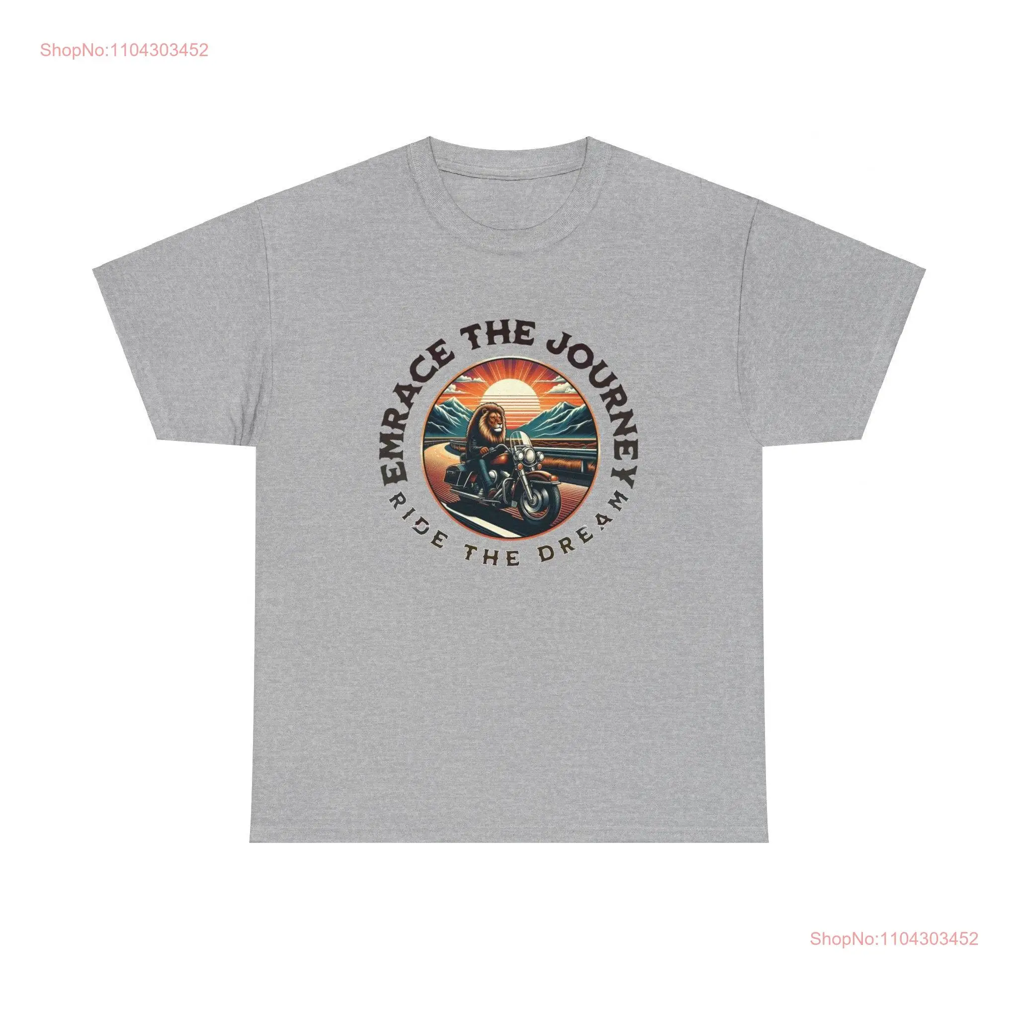 Футболка Embrace the Journey Ride Dream Biker Motorcycle Rider Chopper Вдохновляющий винтажный велосипед с