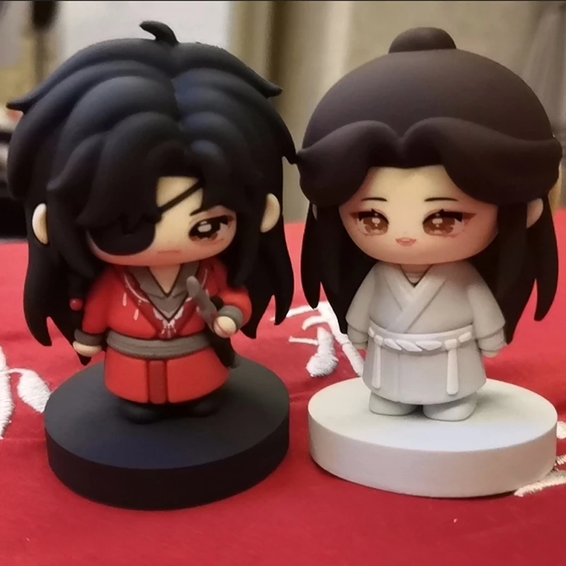 2 шт. аниме Tian Guan Ci Fu Xie Lian Hua Cheng фигурка небесного чиновника благословение ПВХ Solt