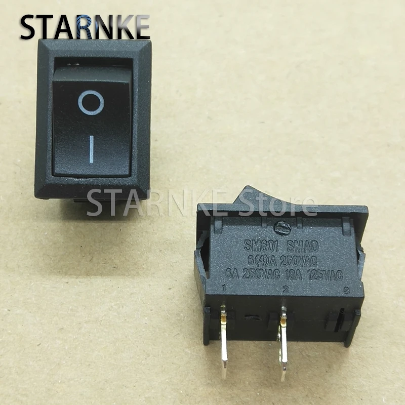 

Переключатели SM601 черные 10 шт