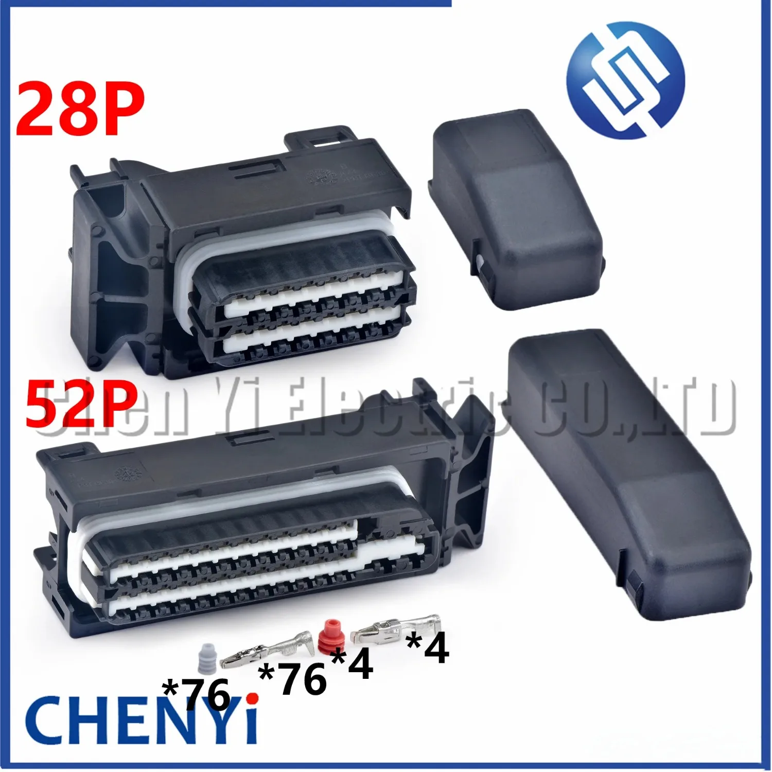 

Автомобильный разъем ЭБУ 28/52 контактов yuyi 03C906014 03C906057 0261S07377 1J0906379B 1J0906380B