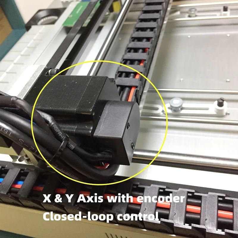 Производственная линия SMT: CHMT36VA SMT Pick and Place Machine + Вибрационный питатель 3040