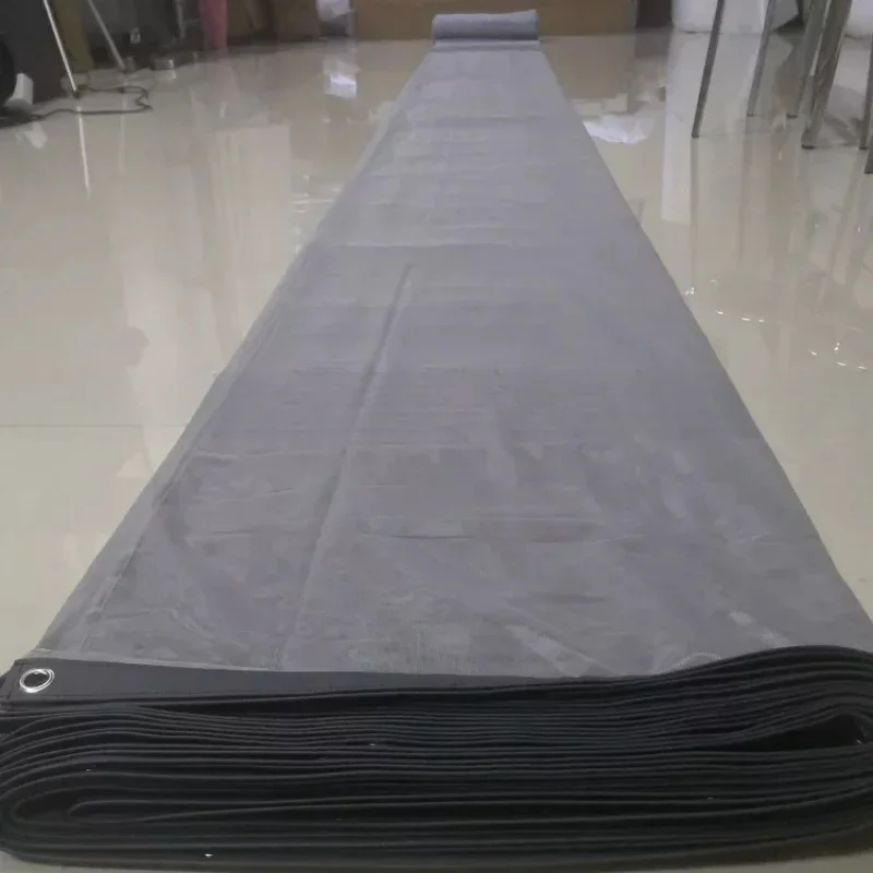 Голограмма Рекламный дисплей Сетчатый экран Сценическое голографическое шоу 3X3M