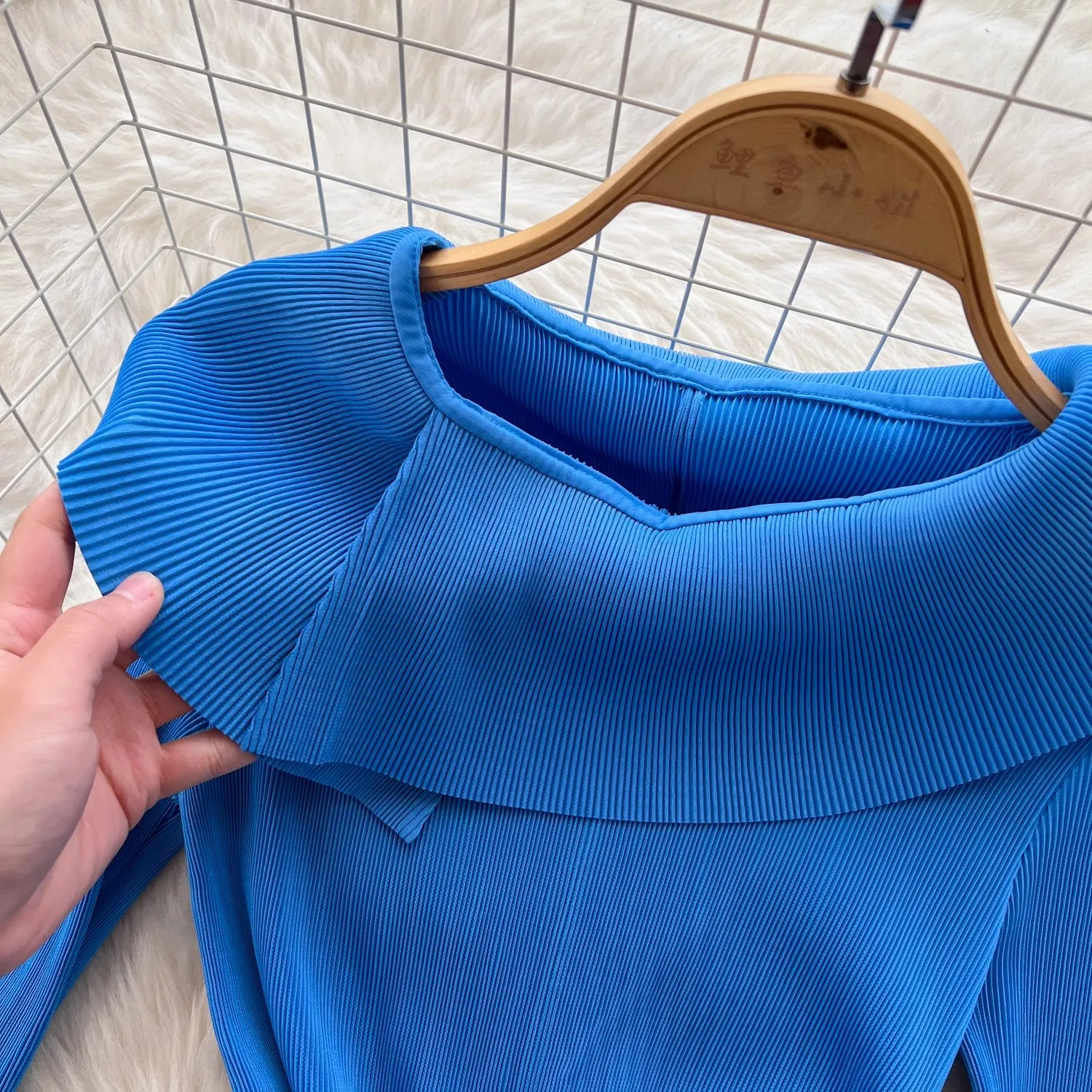 Miyake плиссированное платье миди для торта новинка 2025 весеннее женское с