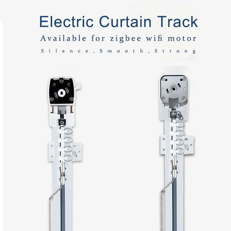 

Умная электрическая дорожка для штор tuya, мотор для штор, очень тихая направляющая для штор для умного дома, бесплатная доставка в ЕС