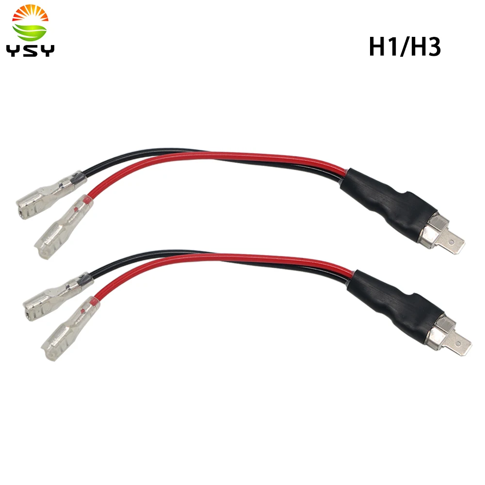 

LED H1 Replacement Single Converter Wiring Connector Cable Conversion Lines Adapter Holder for HID Headlight Bulb Accessories