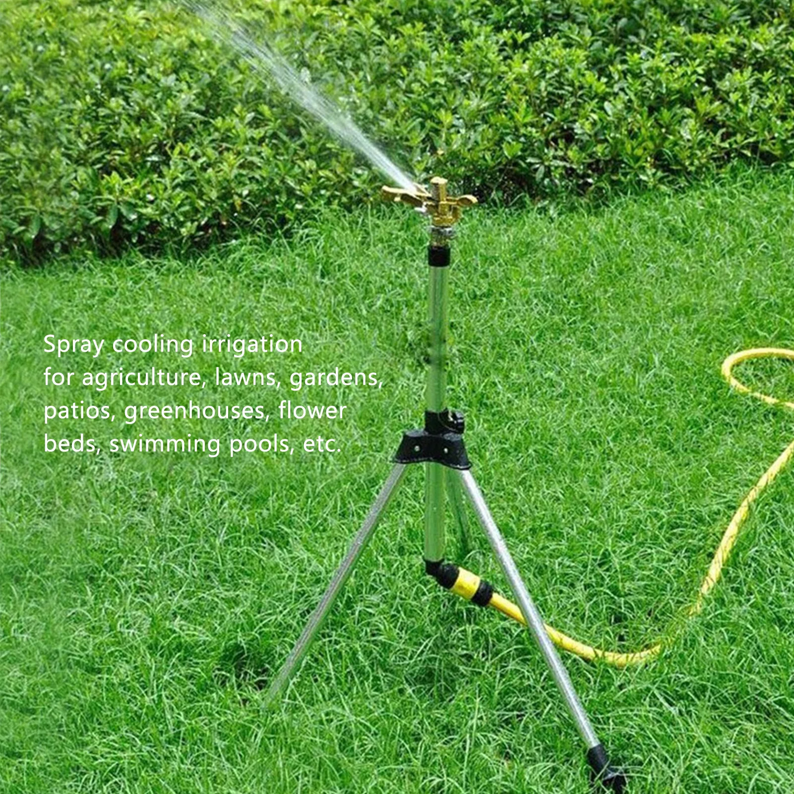 Трипод для полива растений штатив с резьбой G1/2 дюйма сада двора патио газона