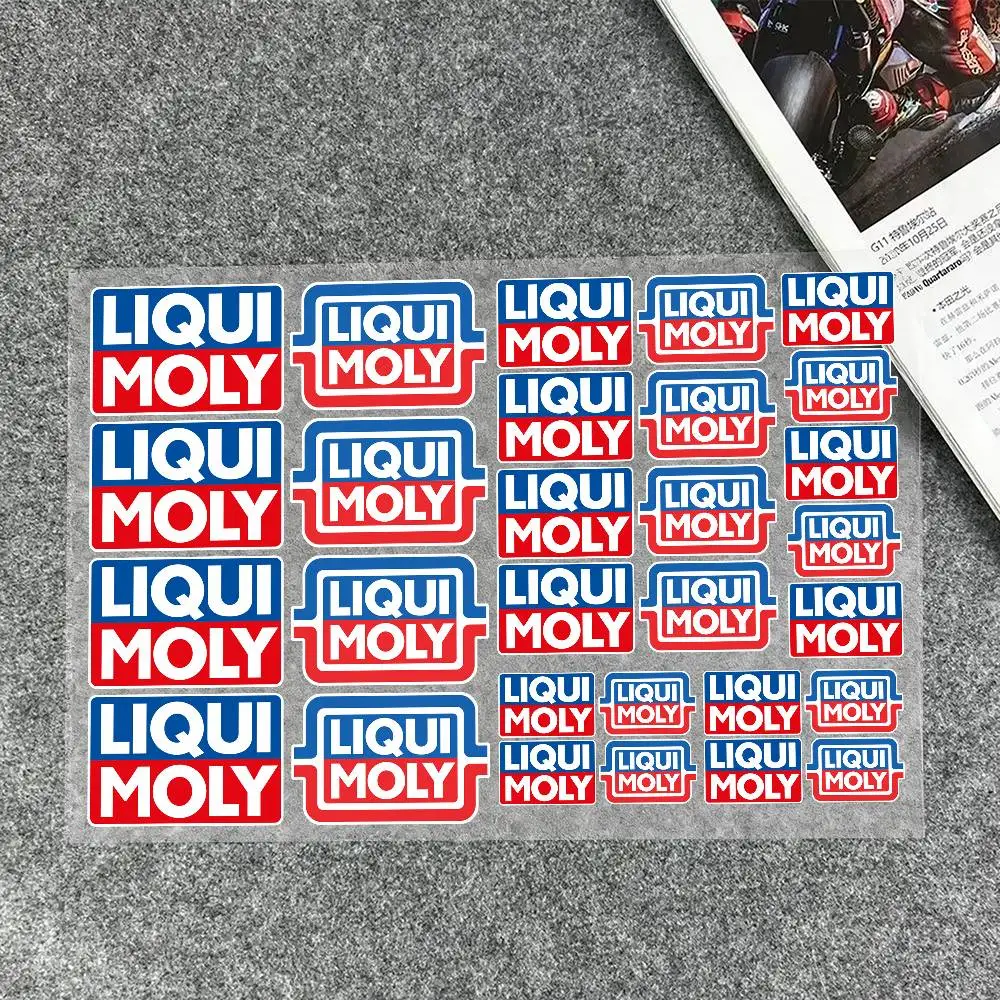 

Наклейки для мотоцикла, автомобильный бампер для кузова, окна, мотоцикл, ноутбук, стены, виниловая наклейка, аксессуары для тюнинга автомобиля для LIQUI MOLY