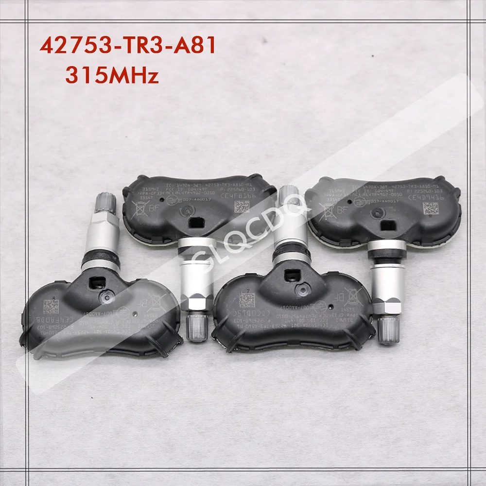 Система шин для 2014 2015 2016 2017 HONDA ODYSSEY 315 МГц датчик давления в шинах TPMS сенсор 42753-TR3-A81 42753-TR3-A810-M1