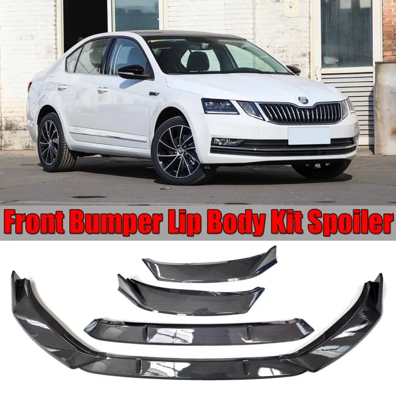 

Подходит для модификации шкоды октавиа, передняя лопата, прилегающая передняя губа, против столкновений, модификация передней губы, передн...