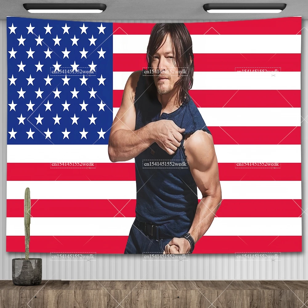 Гобелен FFO Розовый Американский Флаг