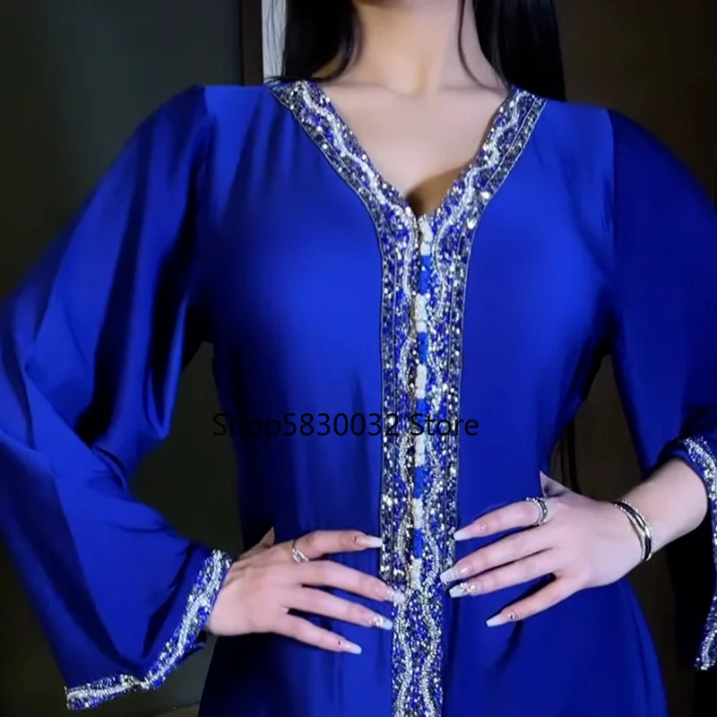 Арабское вечернее платье Дубаи женское кимоно в восточном стиле | Тематическая