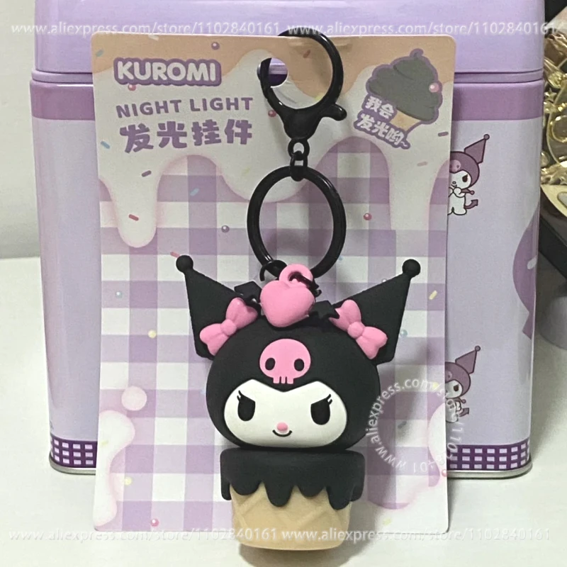 Светящийся кулон MINISO Sanrio серия мороженого милые декоративные детские игрушки